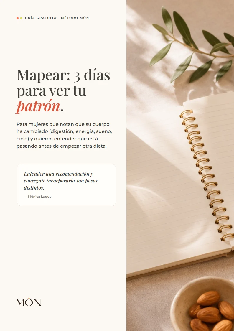 Portada de la guía Mapear: 3 días para ver tu patrón